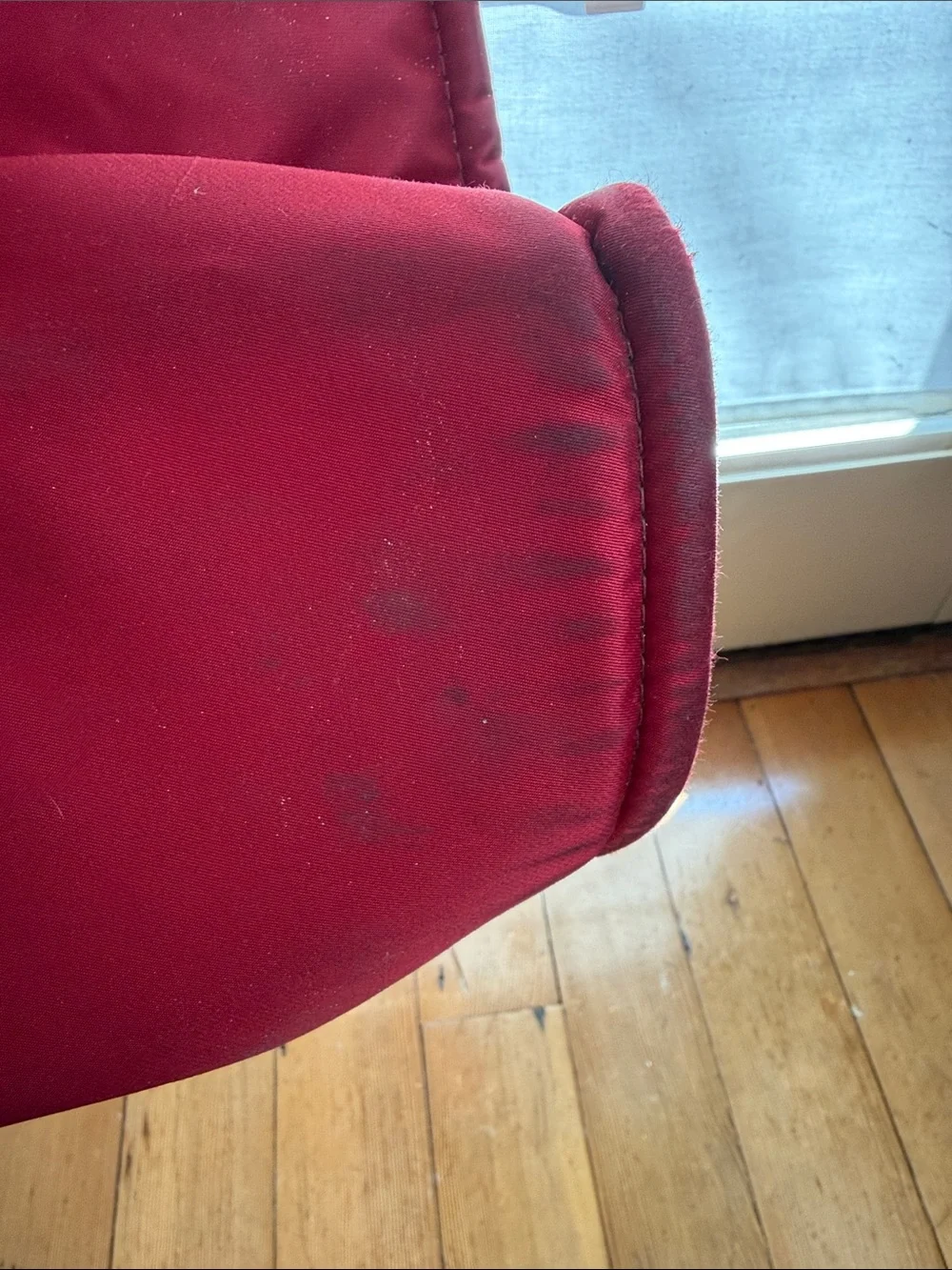 kate spade Red Tote with Black Straps